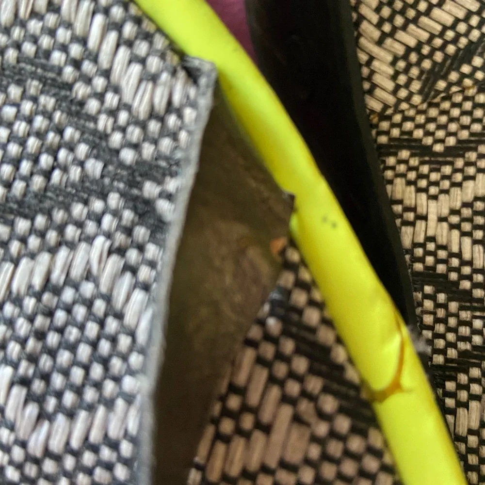 Sam & Libby color block wedge shoe with open toe with ankle strap size 9 - Picture 11 of 15